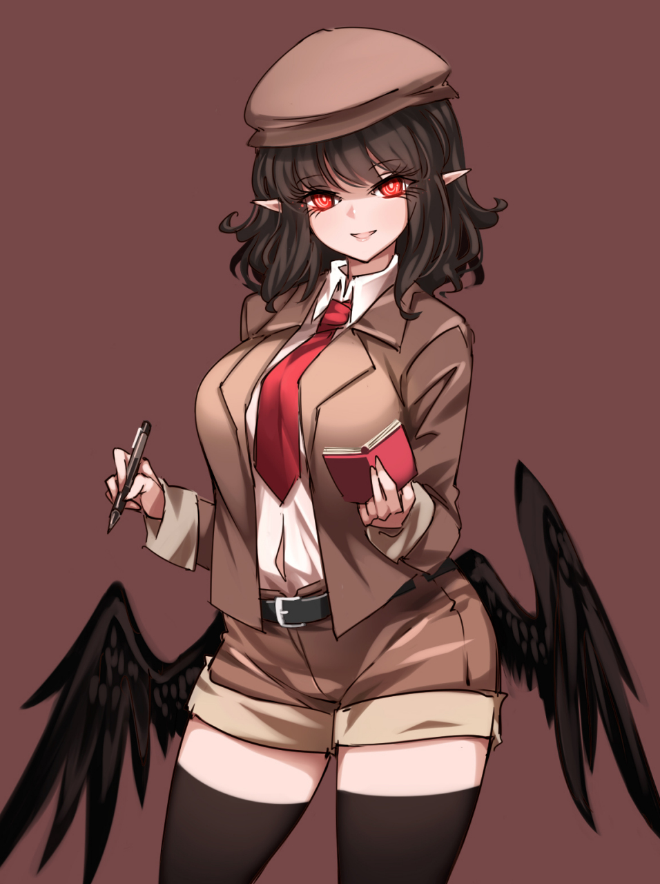 画师:ラプトル7 #东方project# #射命丸文#