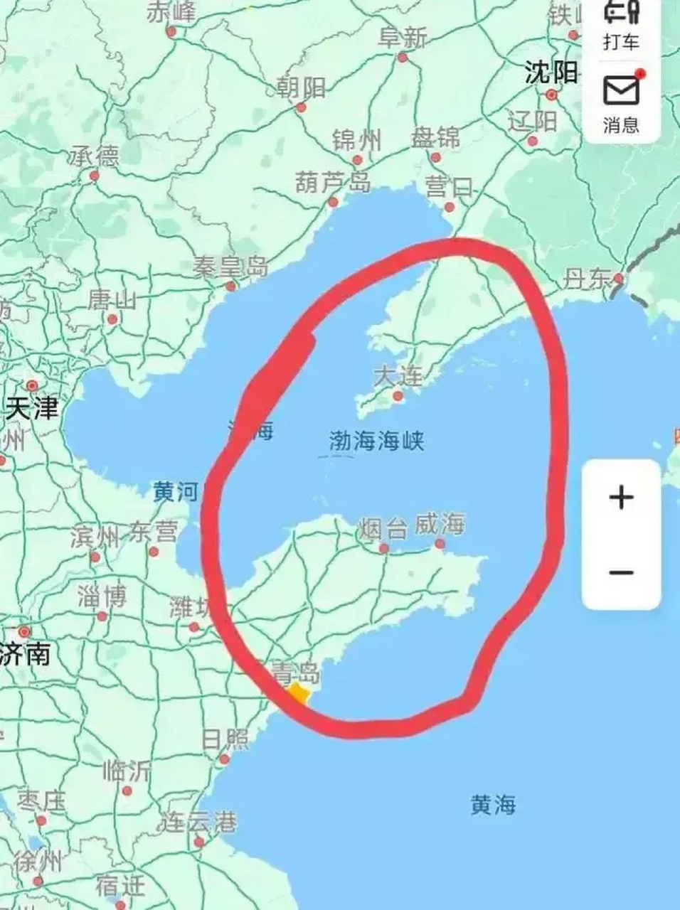 辽南到胶东这块儿的沿海城市,大连烟台威海,由于纬度和海洋关系,在