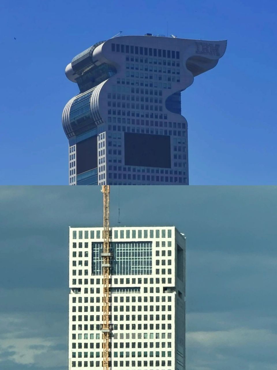 曾经的盘古大观已不复存在 突然发现北四环旁盘古大观改造已接近尾声