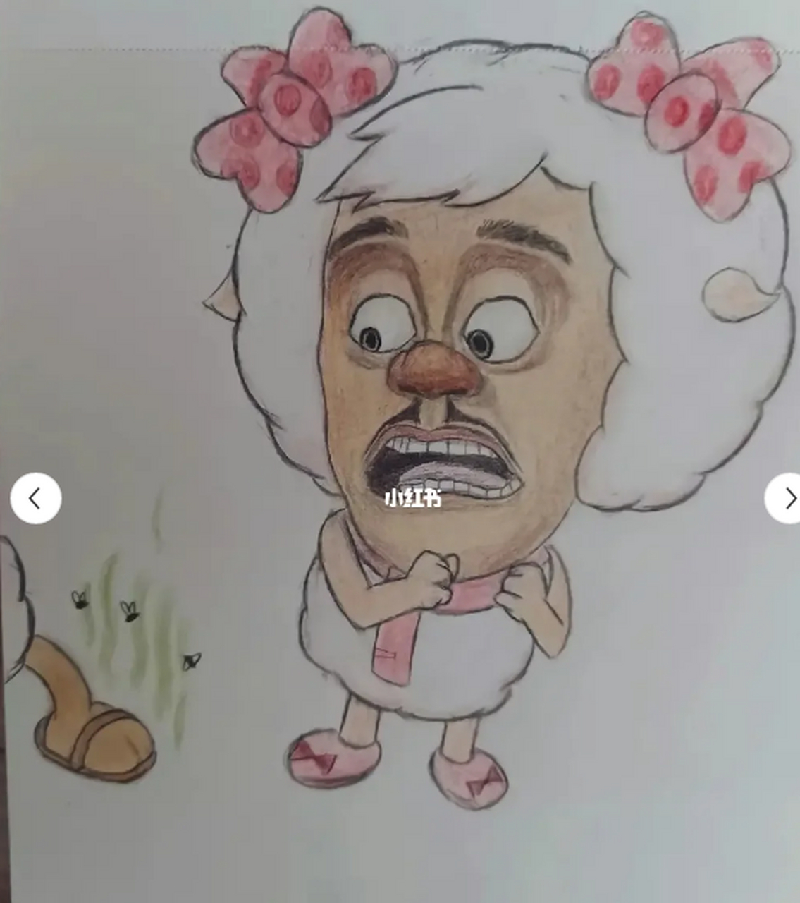 美美美美美美羊羊           #绘画#喜洋洋与灰太狼#美羊羊#吉吉国王