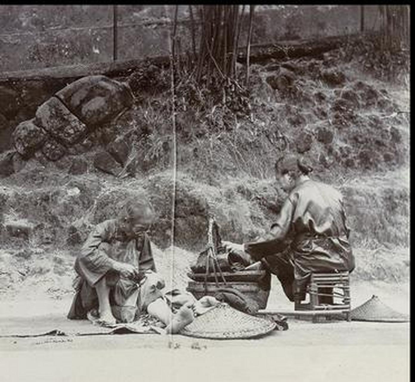 街邊的裁縫,香港,1930年