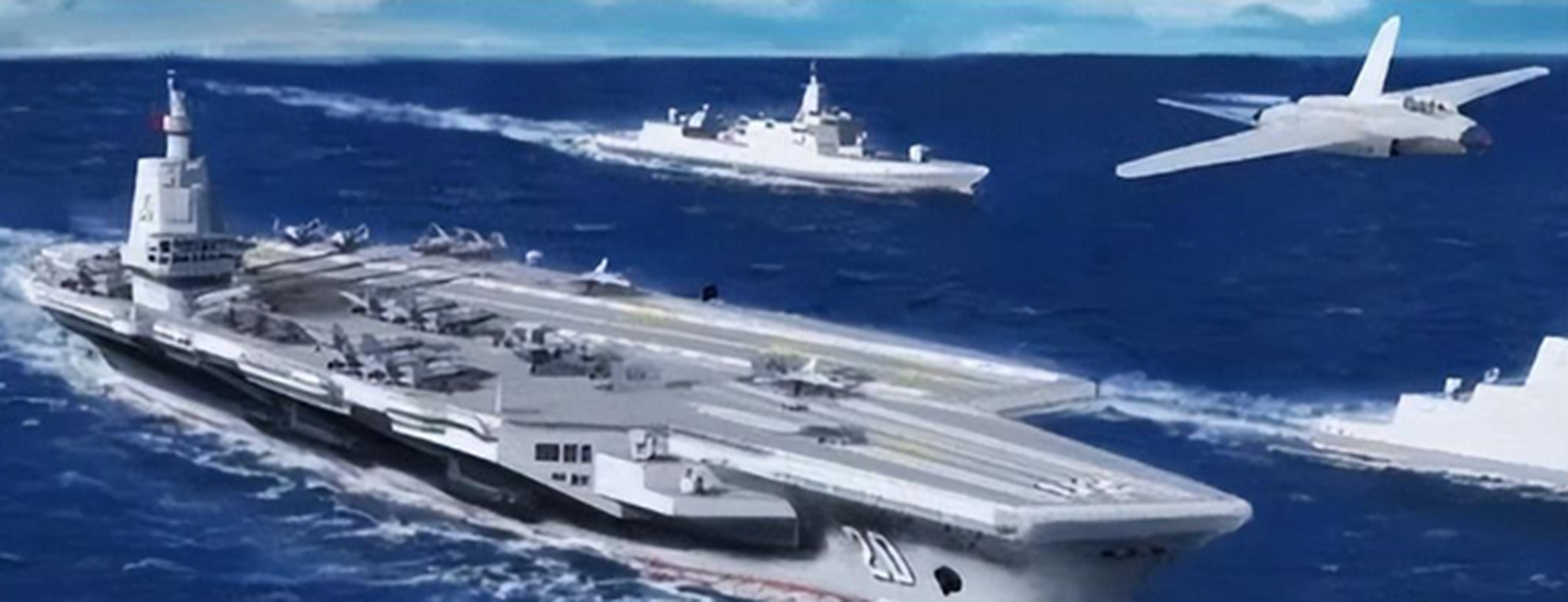 江南造船厂公众号发布"20号航母"图片,多处细节和福建号差别很大,美媒