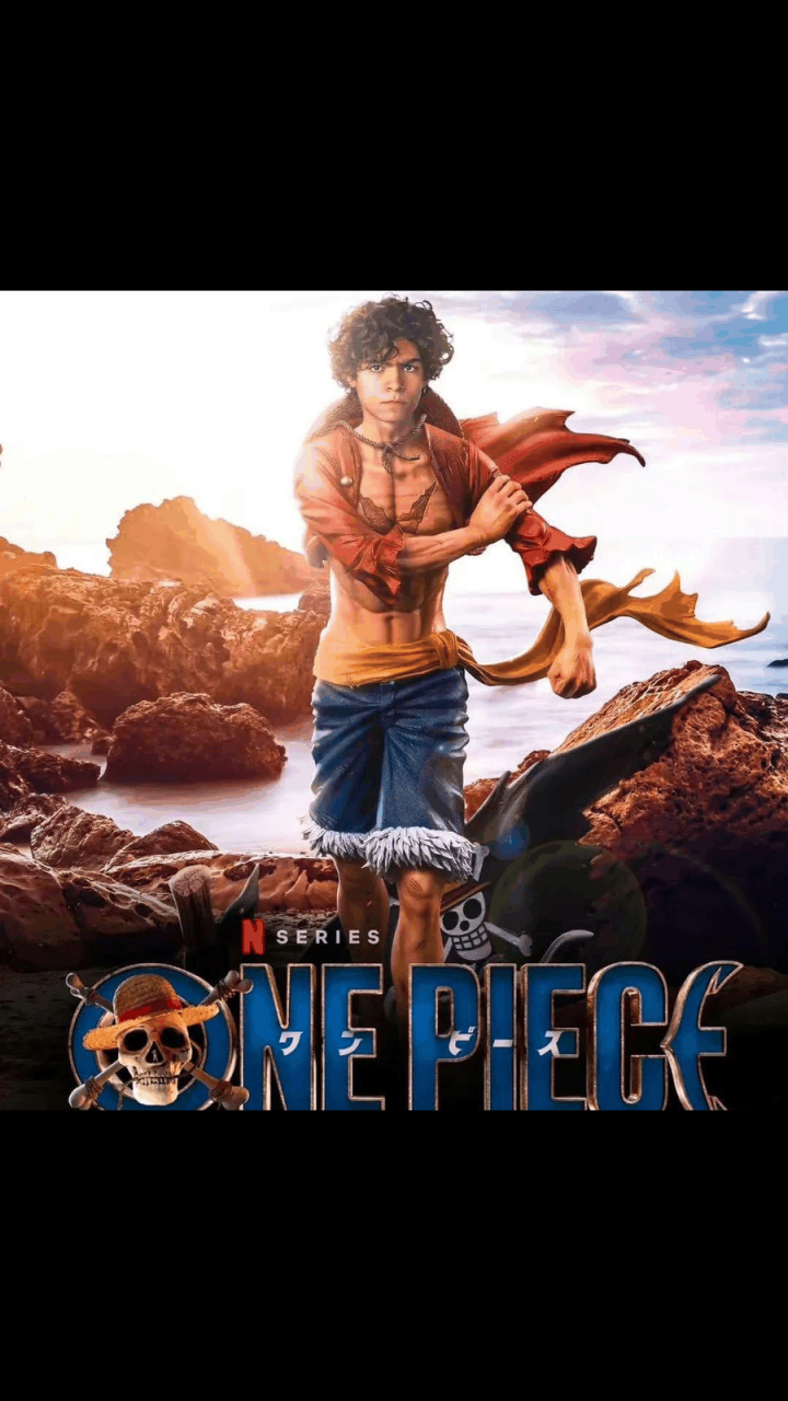 gif创作人#  海贼王真人版,这个路飞还可以吗? [捂脸] [捂脸]