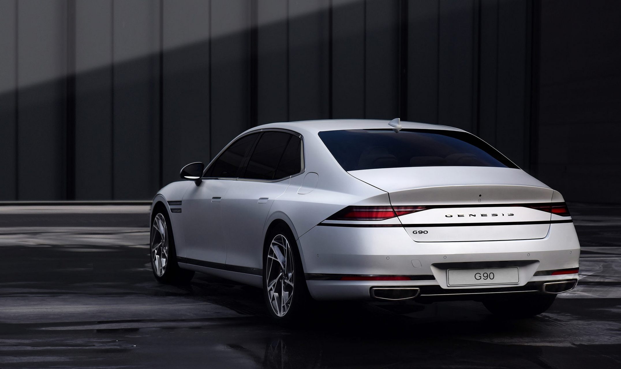 现代汽车公开旗舰豪华轿车"genesis g90" 现代汽车11月30日公开最新一