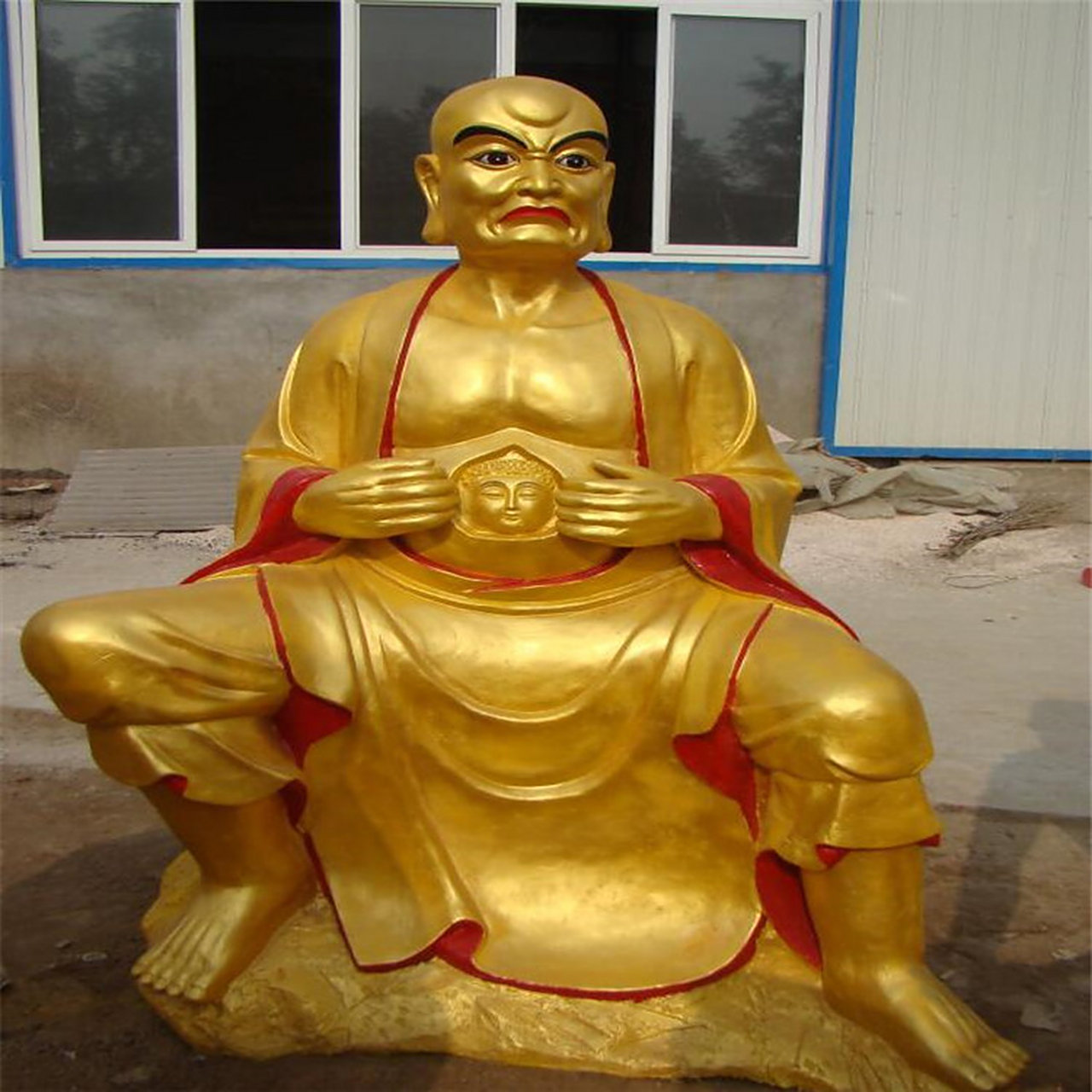 5米铸铜十八罗汉铜像 铸铜十八罗汉雕塑厂家 支持定制