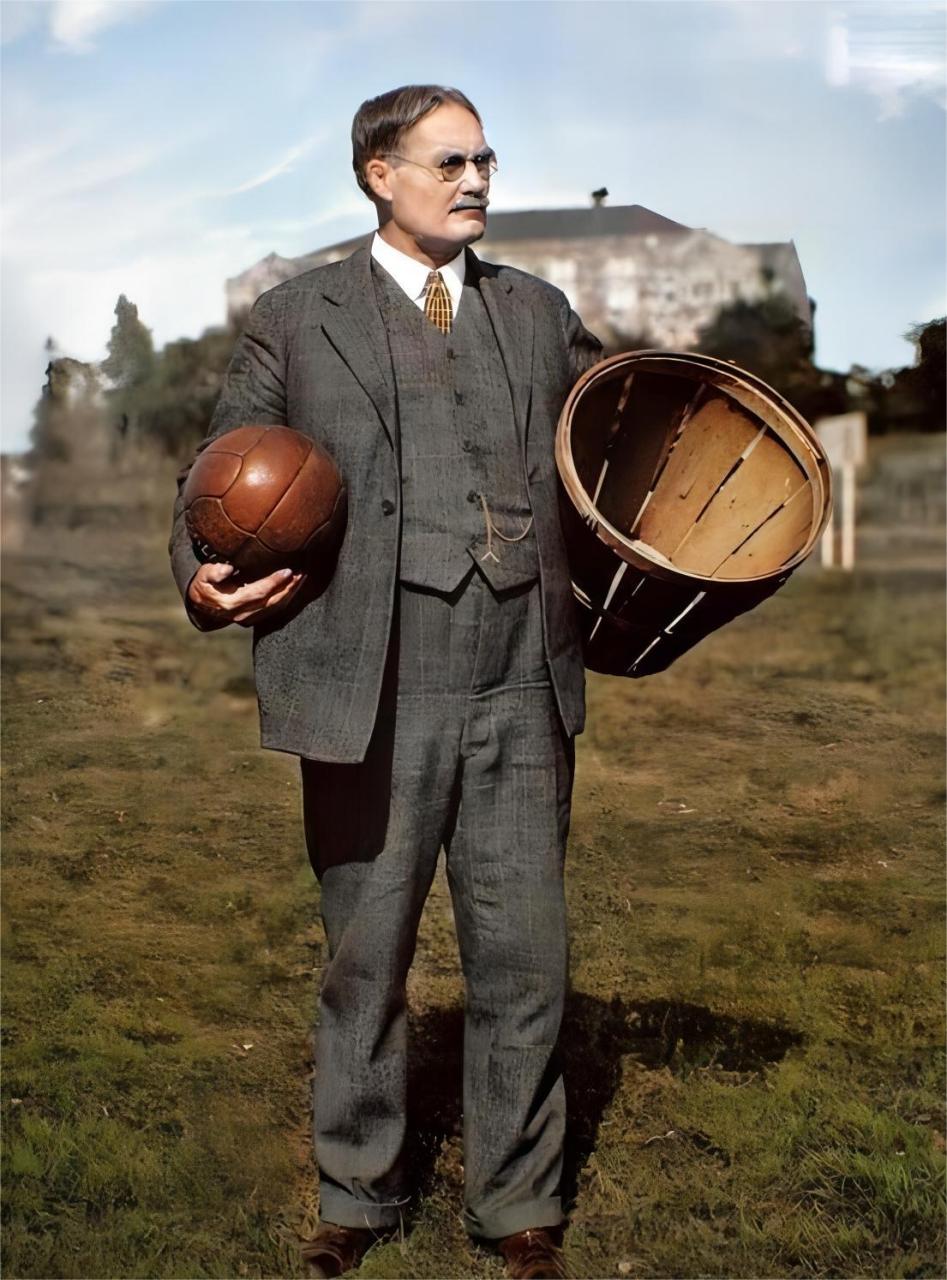篮球的发明者是谁图片