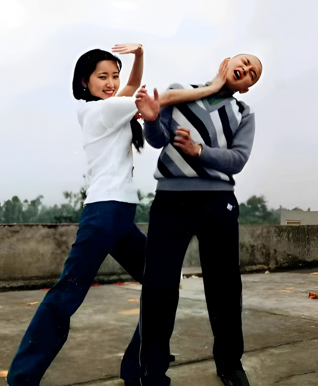 1987年,欧阳奋强和陈晓旭在《红楼梦》中相遇.