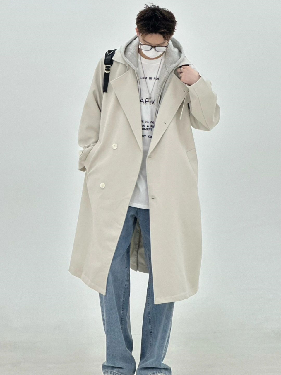 秋冬教科书式男生穿搭  韩风穿搭是时尚界永恒的神话,不容置疑
