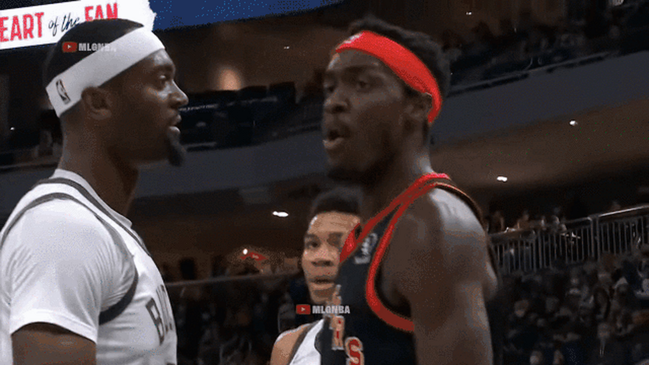 鲍比-波蒂斯和西亚卡姆差点发生冲突 今天雄鹿对阵猛龙的比赛中,鲍比