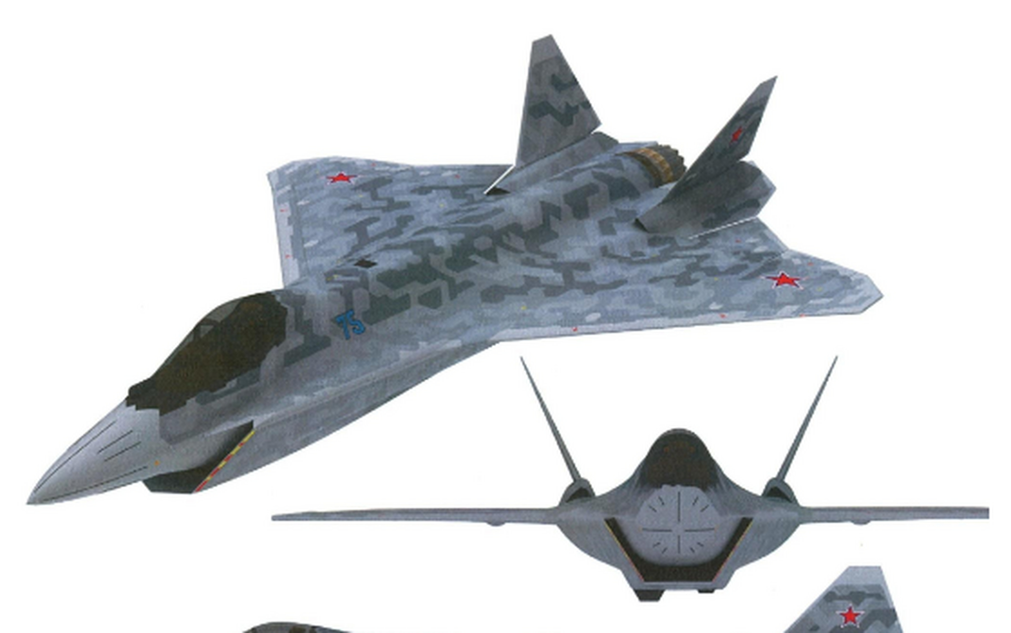 还记得俄罗斯中型五代机苏75"将死"吗?