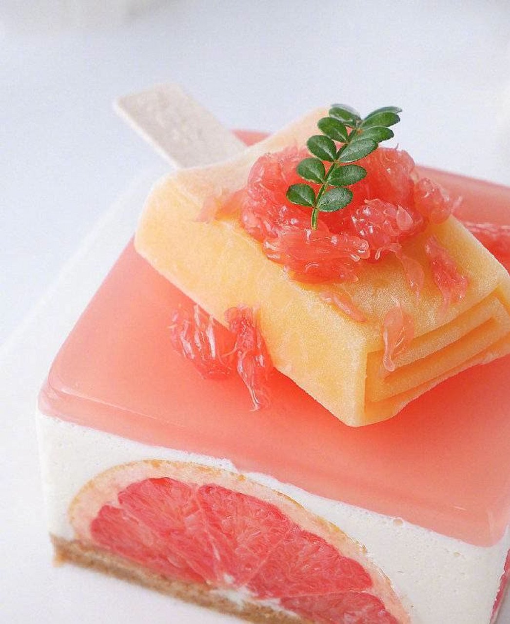 柚子酸奶慕斯? 高颜值甜品其实很容易做!