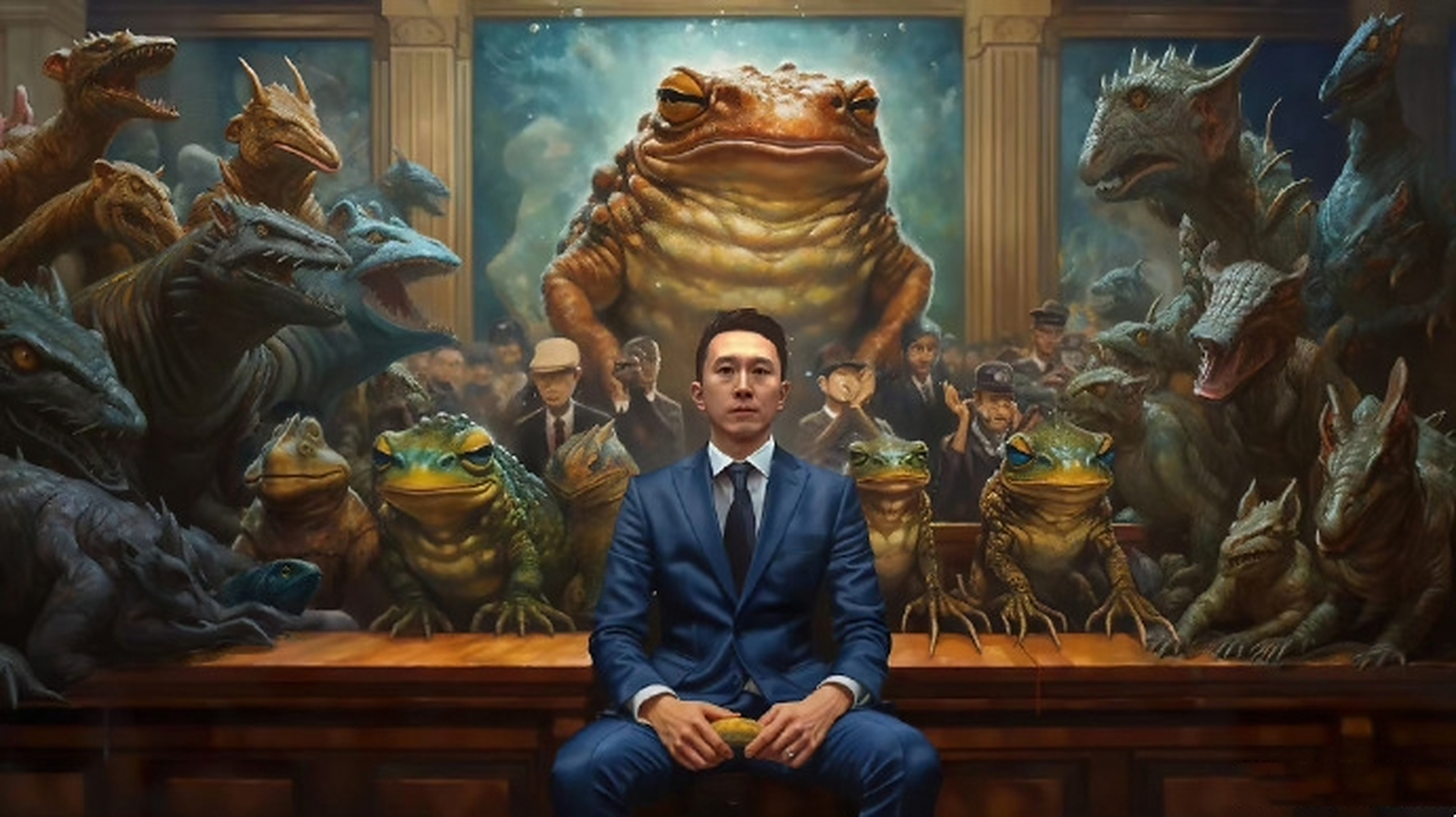 看到这个ai绘图,我的第一感觉是乌合麒麟要失业了[笑哭]讽刺意味十足,