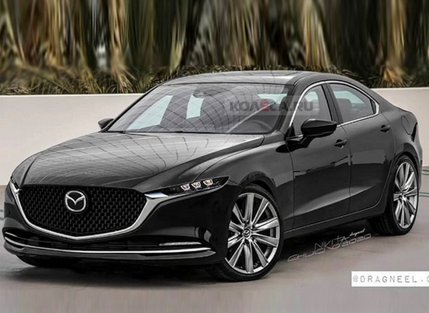 全新一代马自达6 海外曝光的全新一代马自达6,4900×1880×1420mm