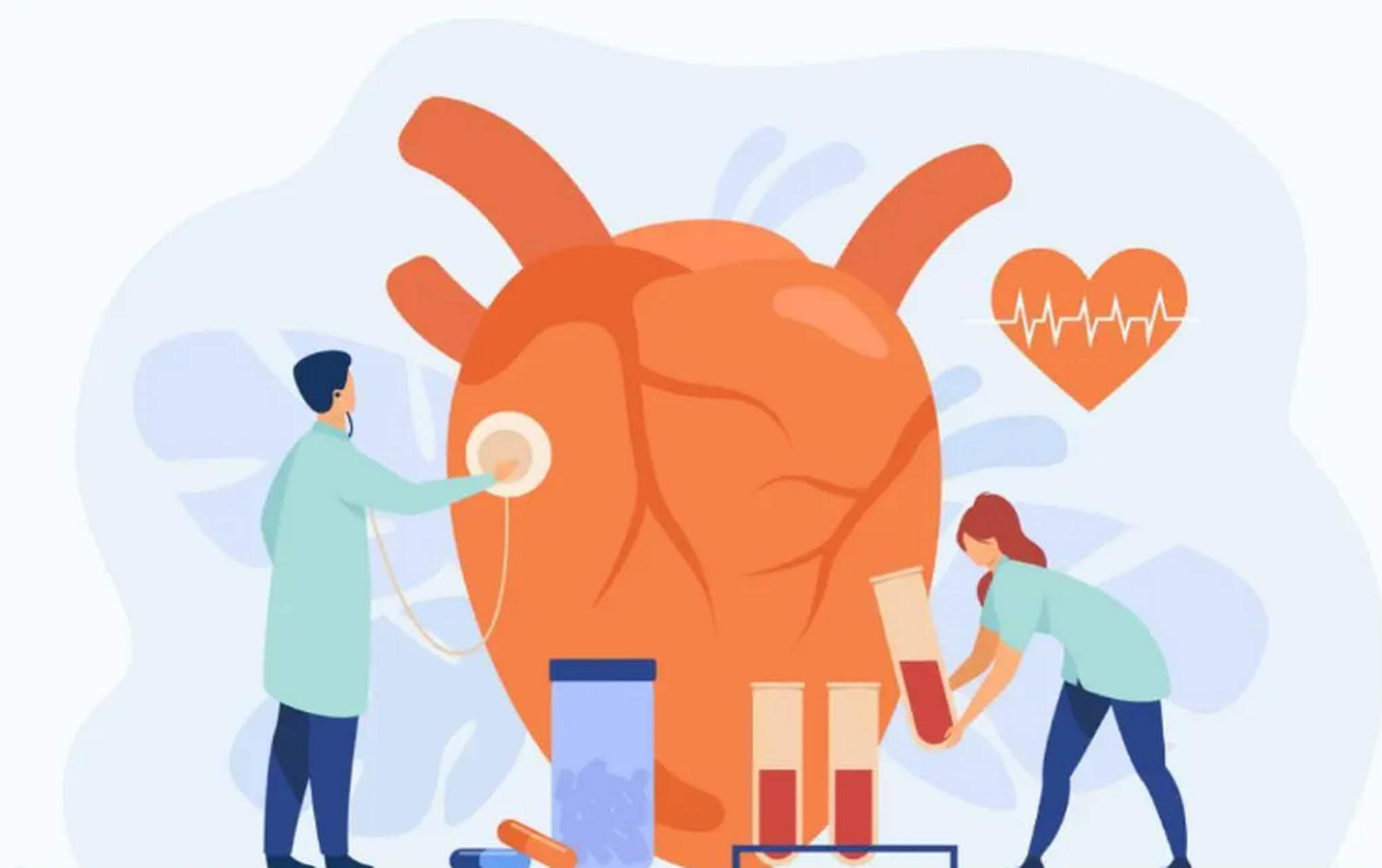 我们的心脏是一个空心的泵,主要职能是把新鲜血液源源不断地泵入