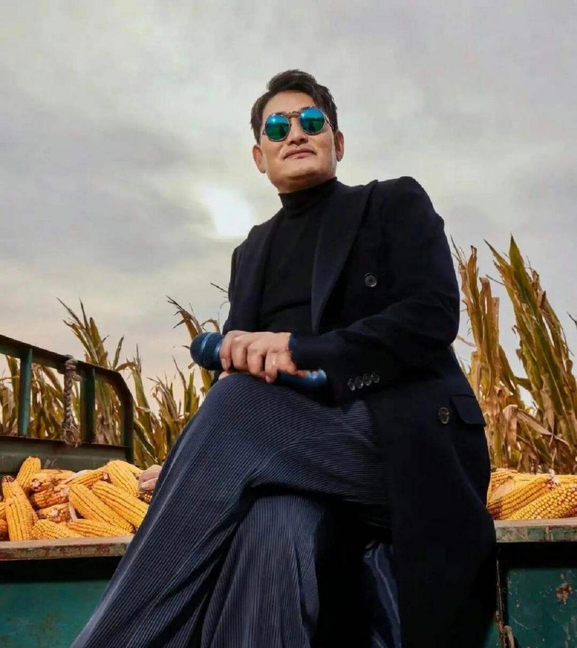 网友:大衣哥拍的写真酷似周润发