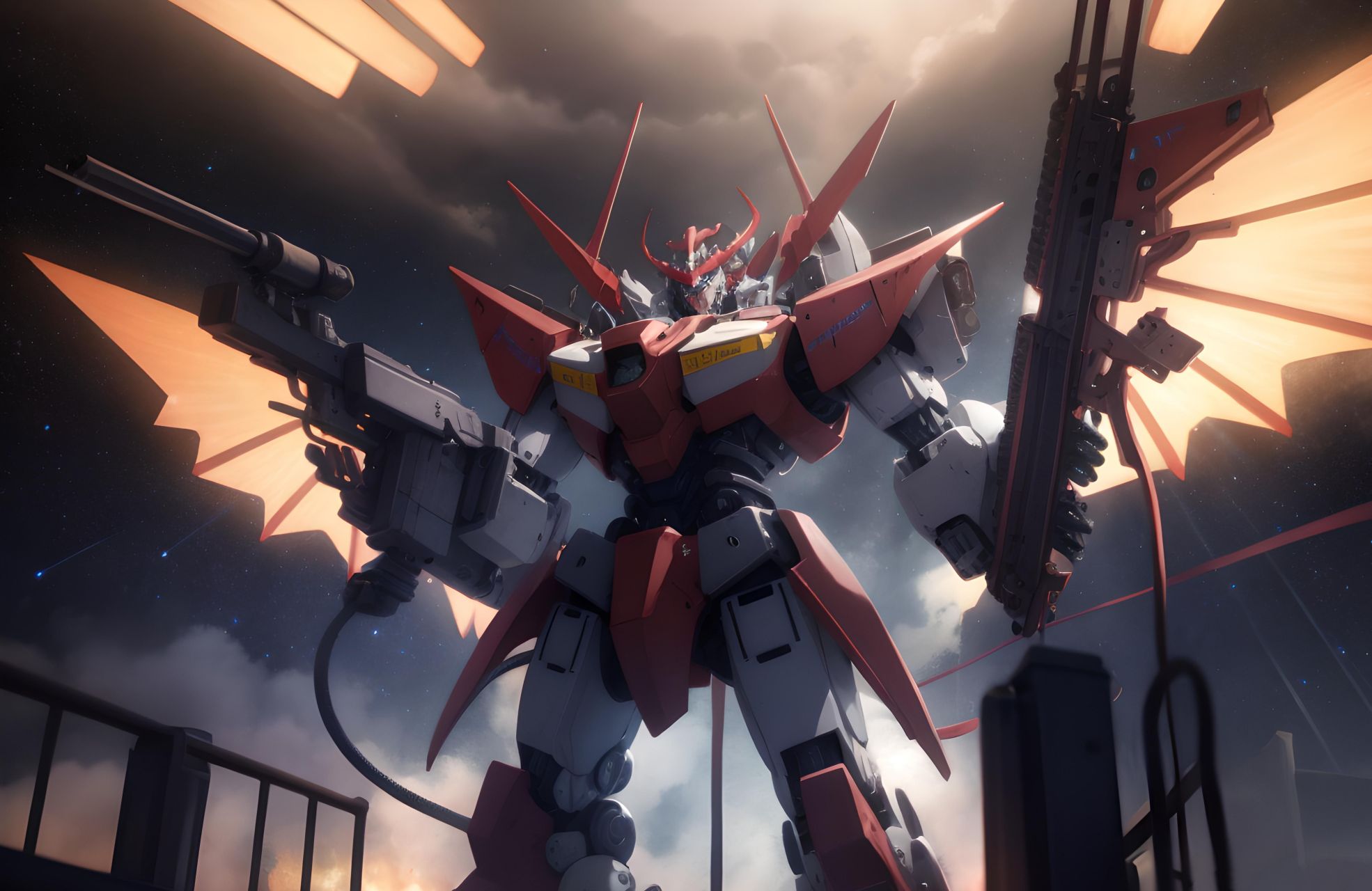 二次元美图##动漫##壁纸##炫酷##动漫机甲##机甲##图片##热血机鬃