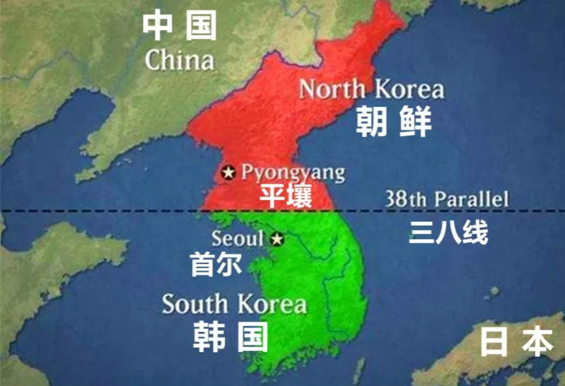 假如朝鲜半岛统一,意味着东北亚将会出现一个:拥有8000万人口,拥有核