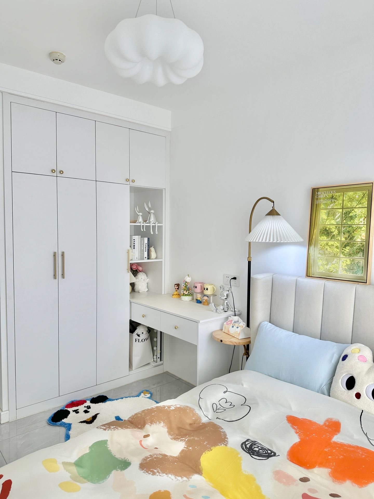 8平小卧室可以不做榻榻米床哦～