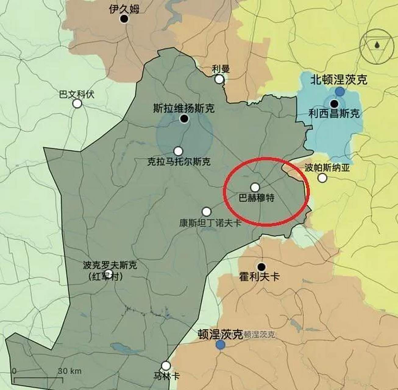 俄罗斯今天宣布基本攻占了属于乌克兰东部顿涅茨克州的小城镇巴赫穆特