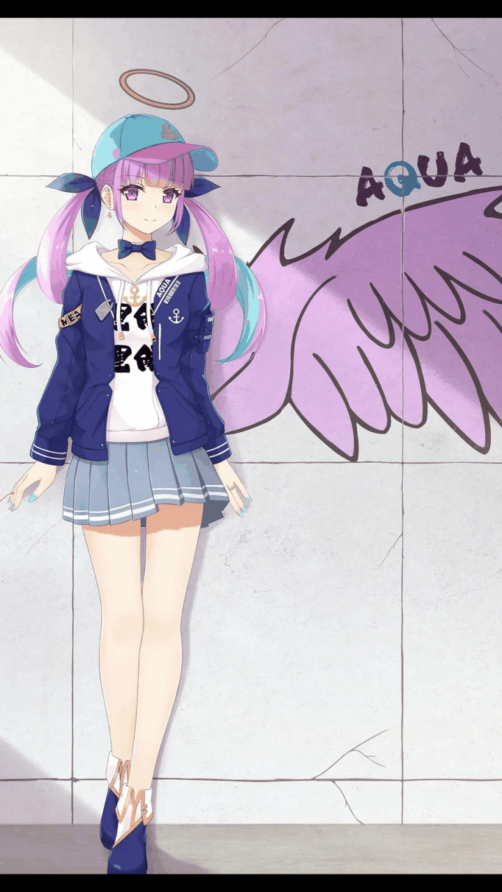 gif创作人# 挥着翅膀的女孩 [惊喜] [摸头] [来看我] #动漫# #图片