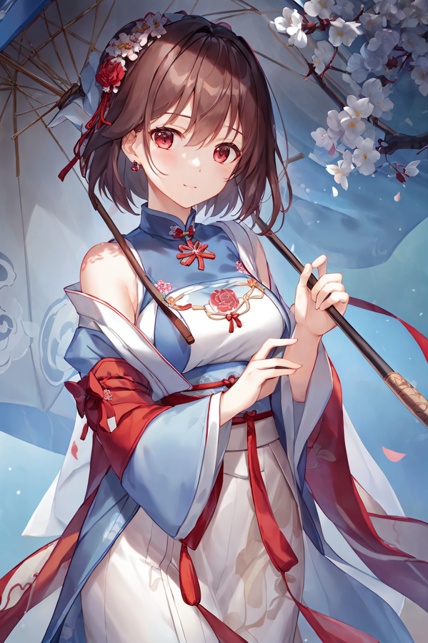 穿越千年的美丽:汉服与二次元女孩的浪漫邂逅  在这组照片中,我们看到