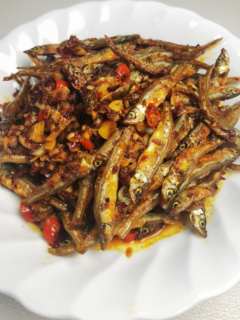 成功复刻香辣小鱼仔,味道绝了,可以开店了 香辣小鱼仔是湖南人的常备