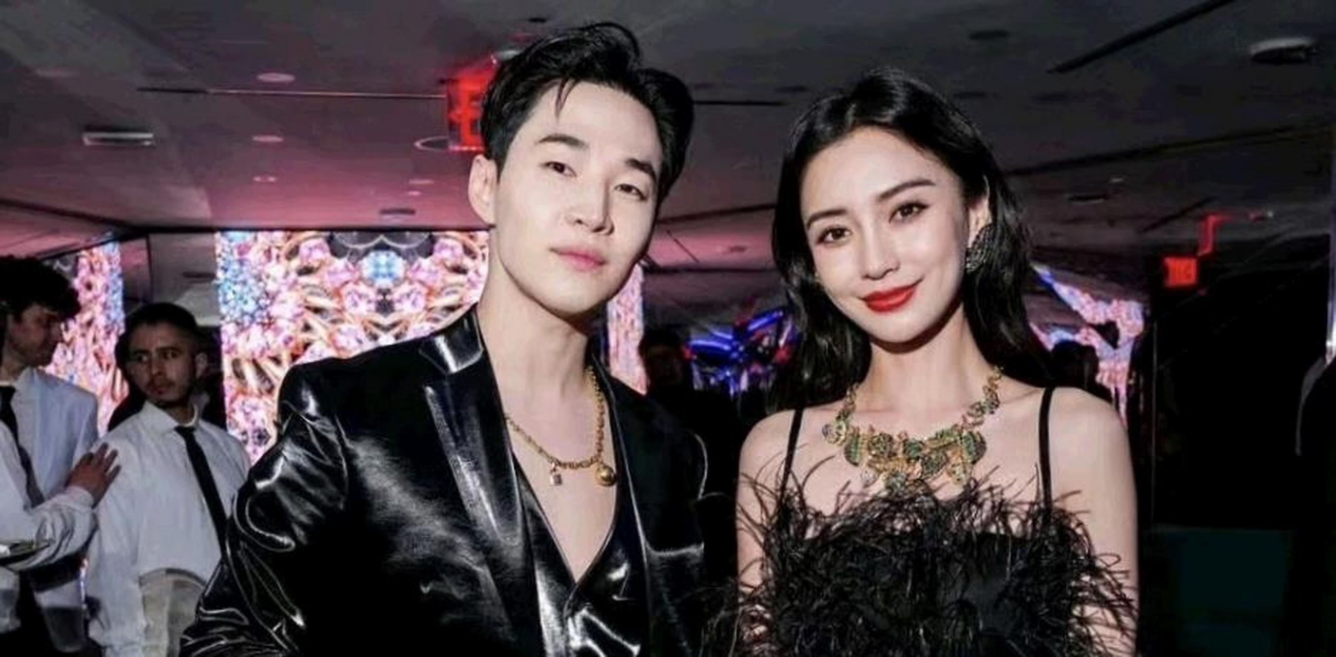 angelababy与刘宪华合影![二哈]