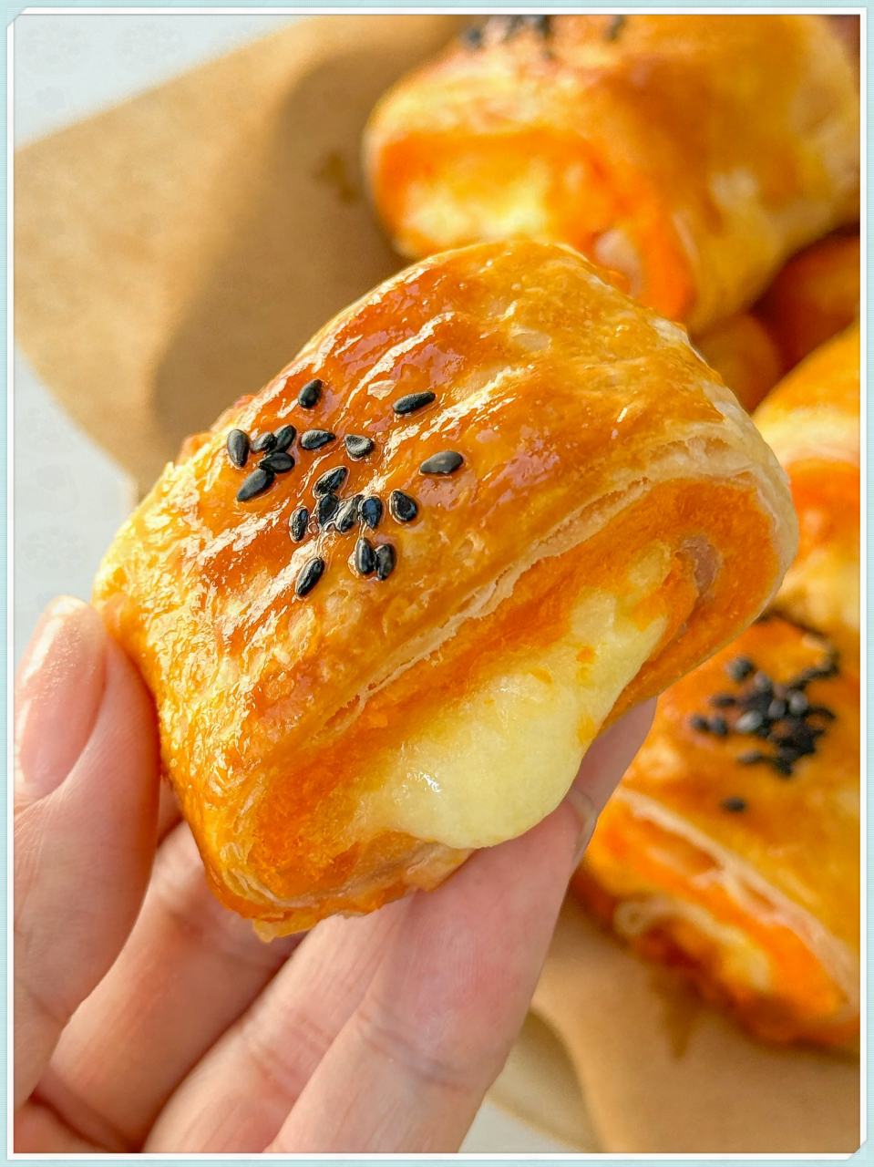 一定要试试这个芝士红薯酥·巨好吃  快来尝尝这款无人能躲避的芝士