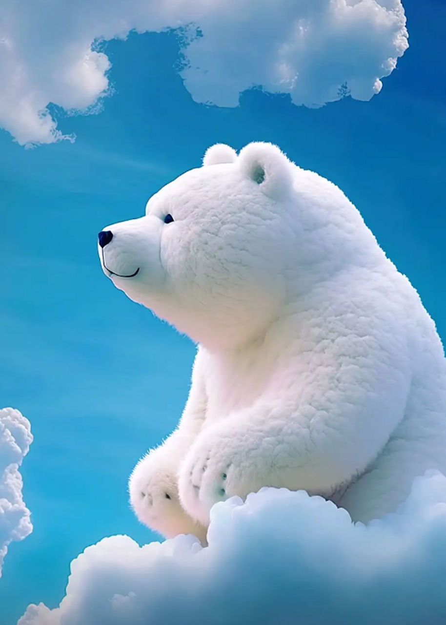 天空中的云熊.[抠鼻]