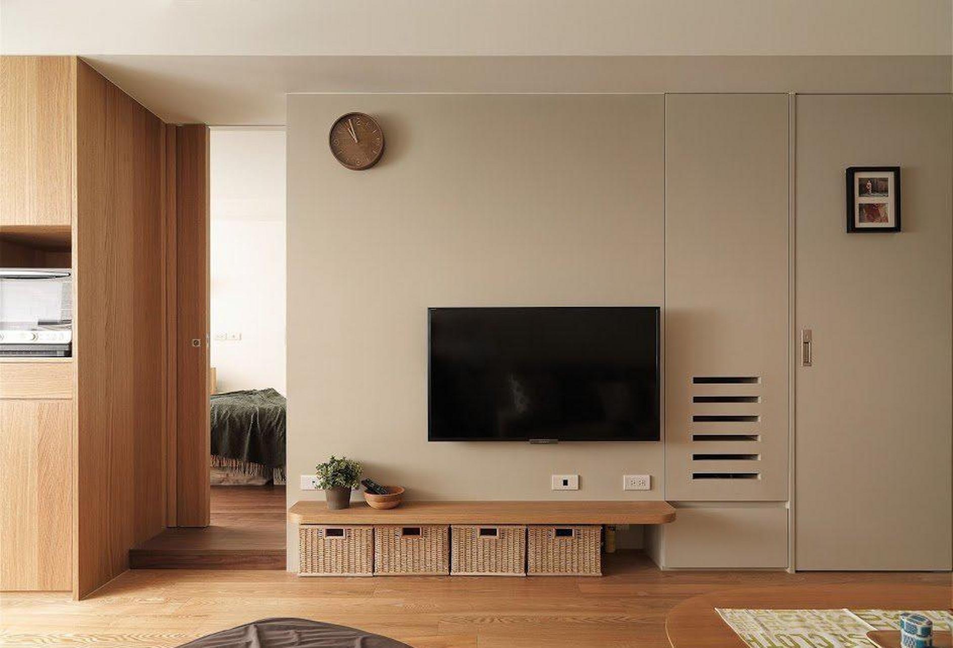 一个muji风的温暖一居室,喜欢无印良品风格的朋友可以参考参考.