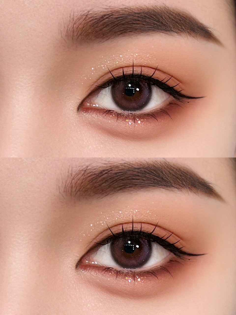 鞠婧祎甜辣氛围感仿妆  小鞠的这个妆容实在太适合日常通勤和约会了