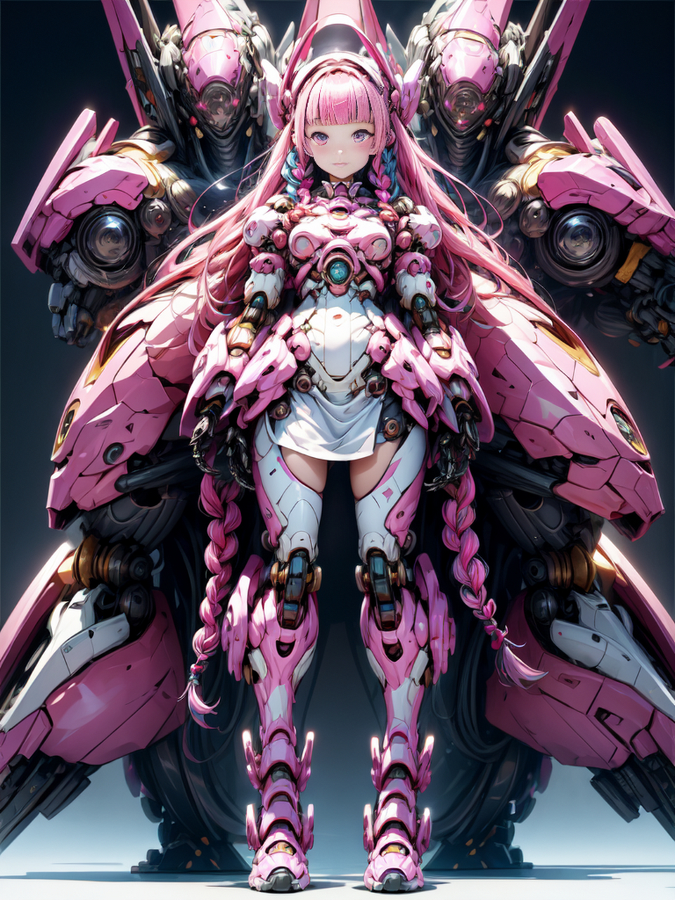 炫酷美少女舞动烽火 #二次元美少女# #机甲少女# #二次元机甲少女美图