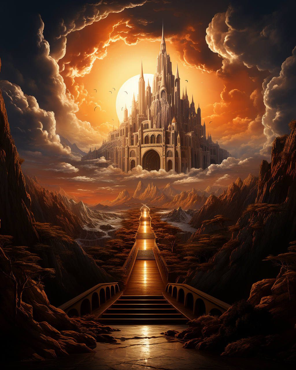 这是一条通往永生的路!#ai绘画