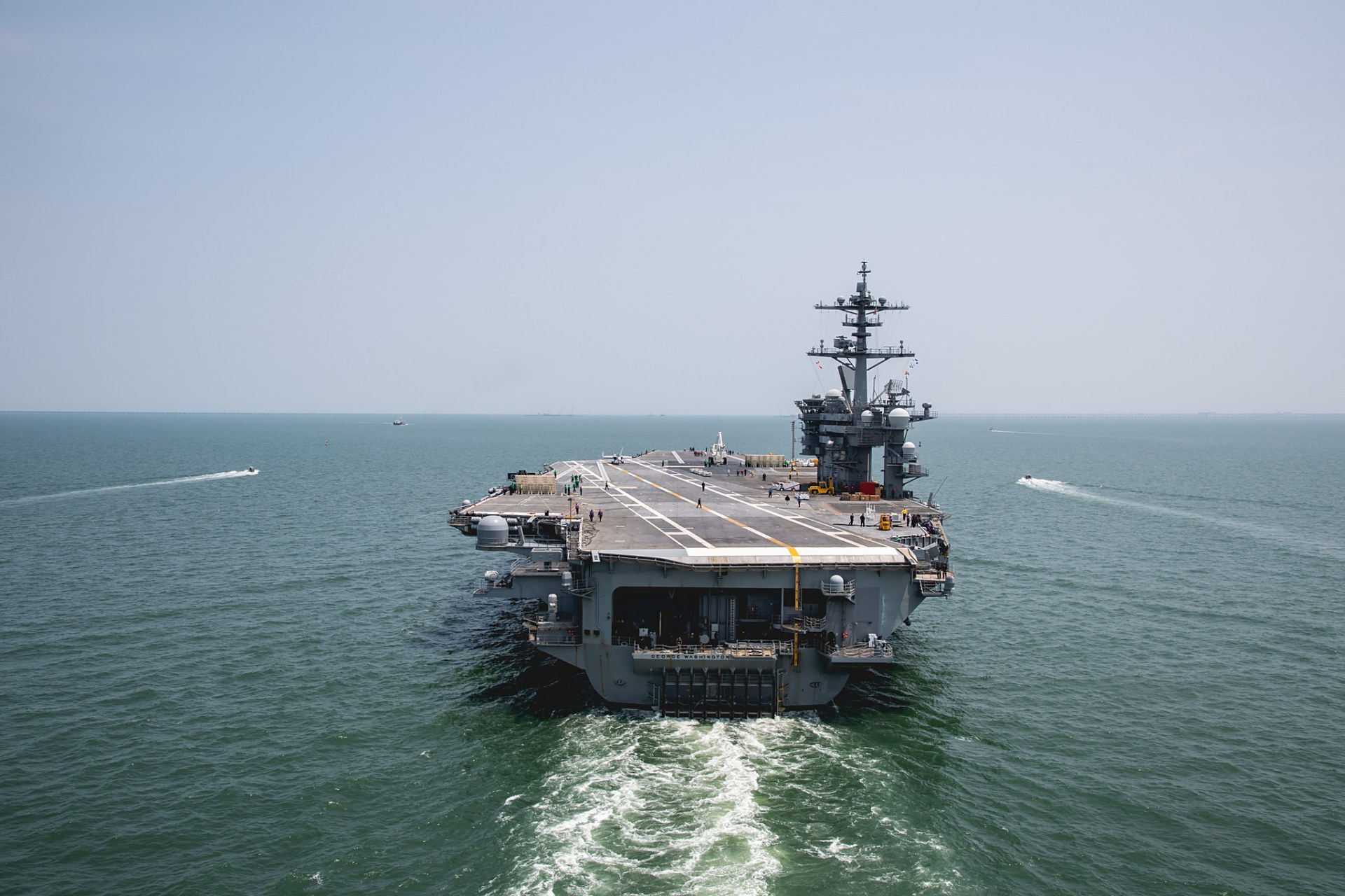 维修完成后,cvn 73将作为舰队中最现代化和最有能力的航母之一,重新