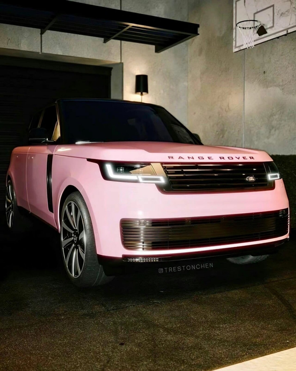 粉色路虎揽胜,不仅是一款车,更是一种时尚态度!