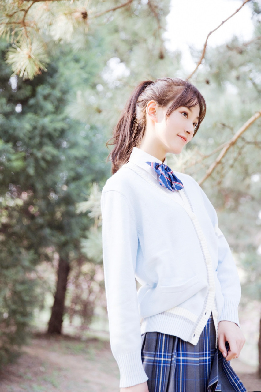王梓莼,北电校花,樱花少女.