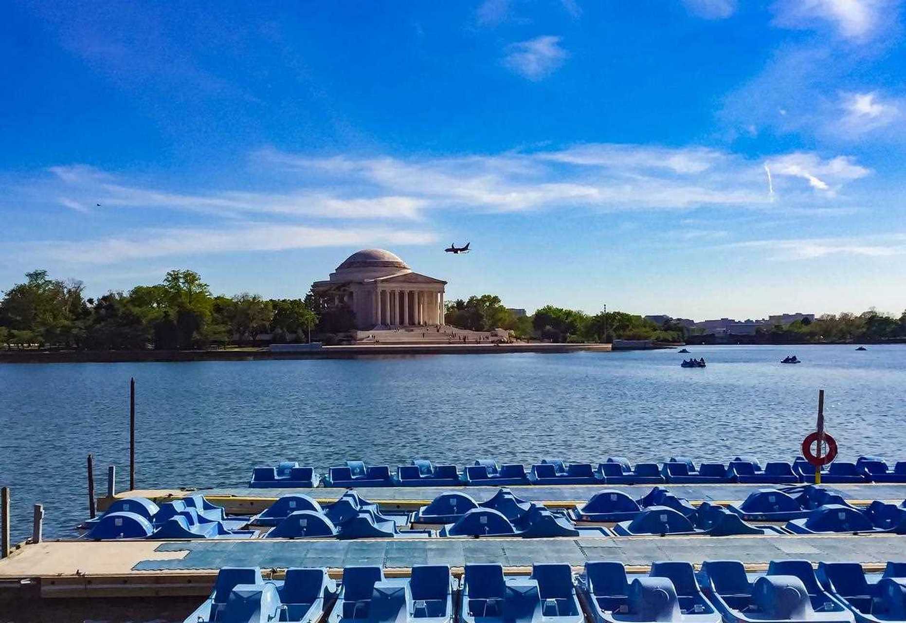 华盛顿最后一天自由行,潮汐湖