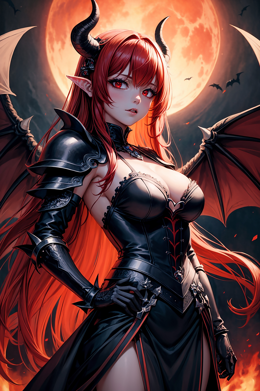 恶魔少女,自取吧