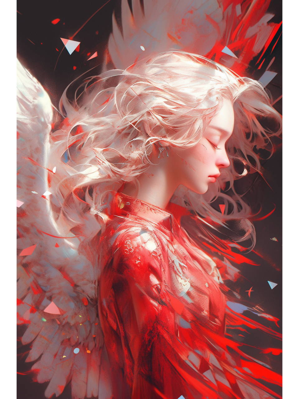 坠落人间的天使 || 折翼天使·壁纸|头像  折翼天使·壁纸|头像 坠落