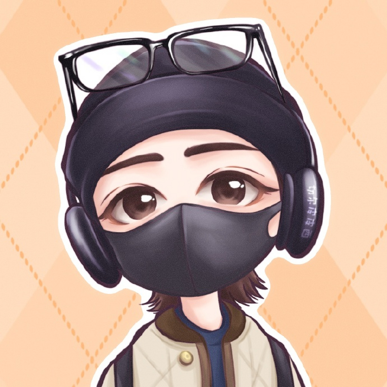 肖战最新自拍的q版!可爱到爆炸! 饭随偶像,太有才了.