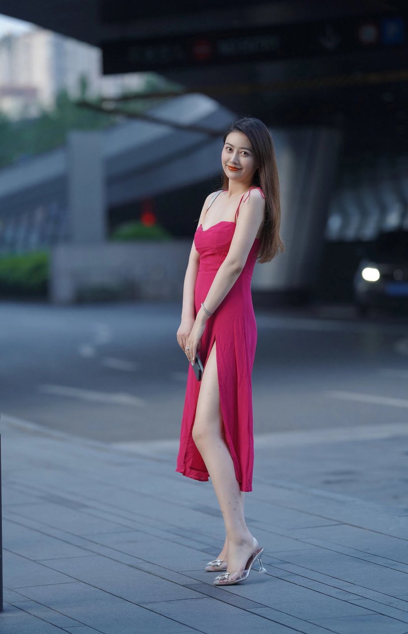 高挑美女 人像图片