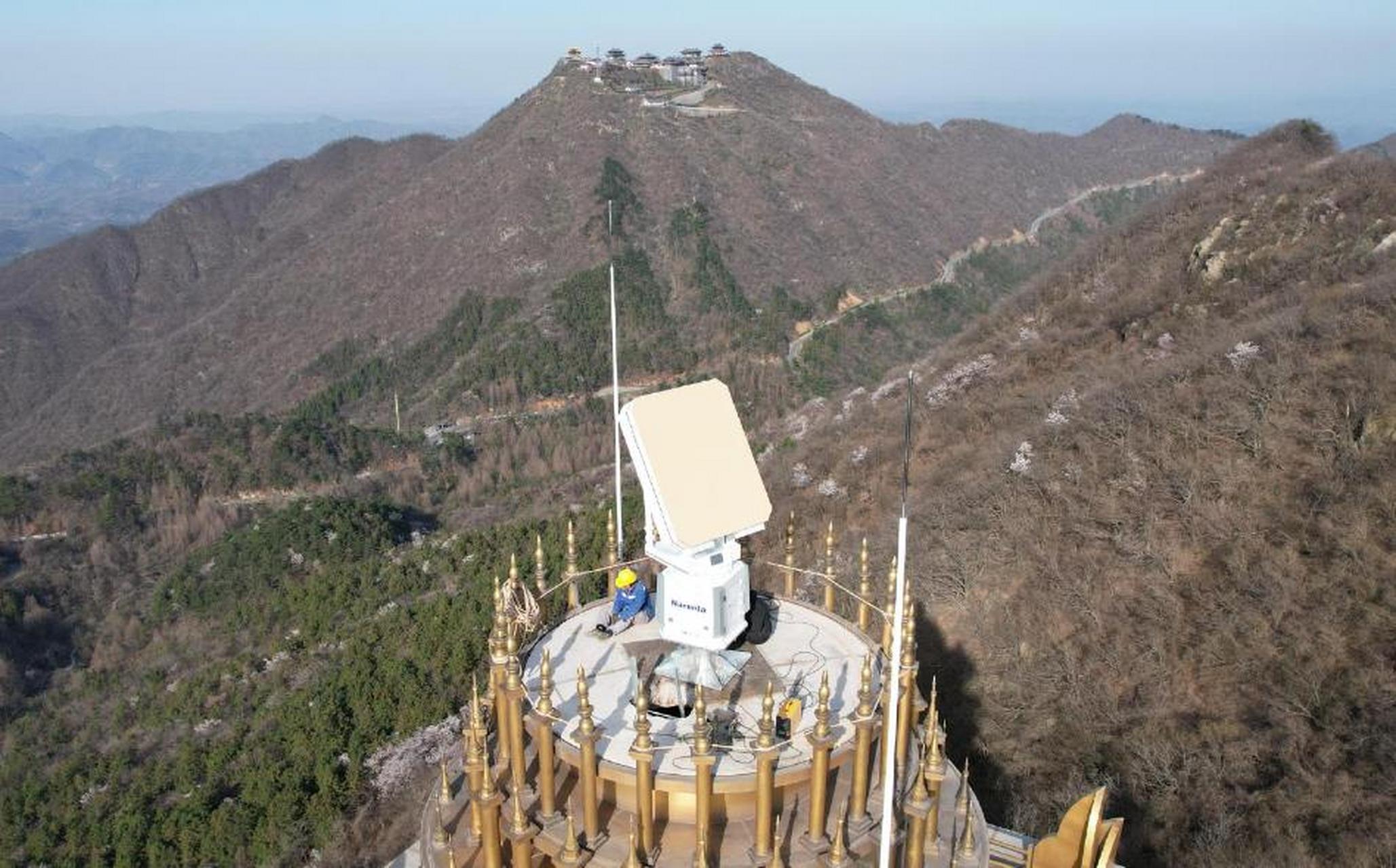 湖北随州市气象局装备x波段双偏振相控阵天气雷达 现在中国无论是在