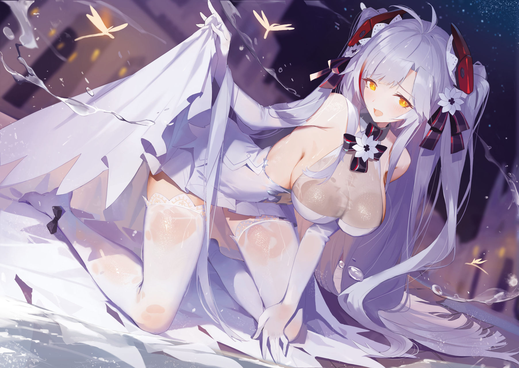 画师:-helic- #碧蓝航线# #欧根亲王