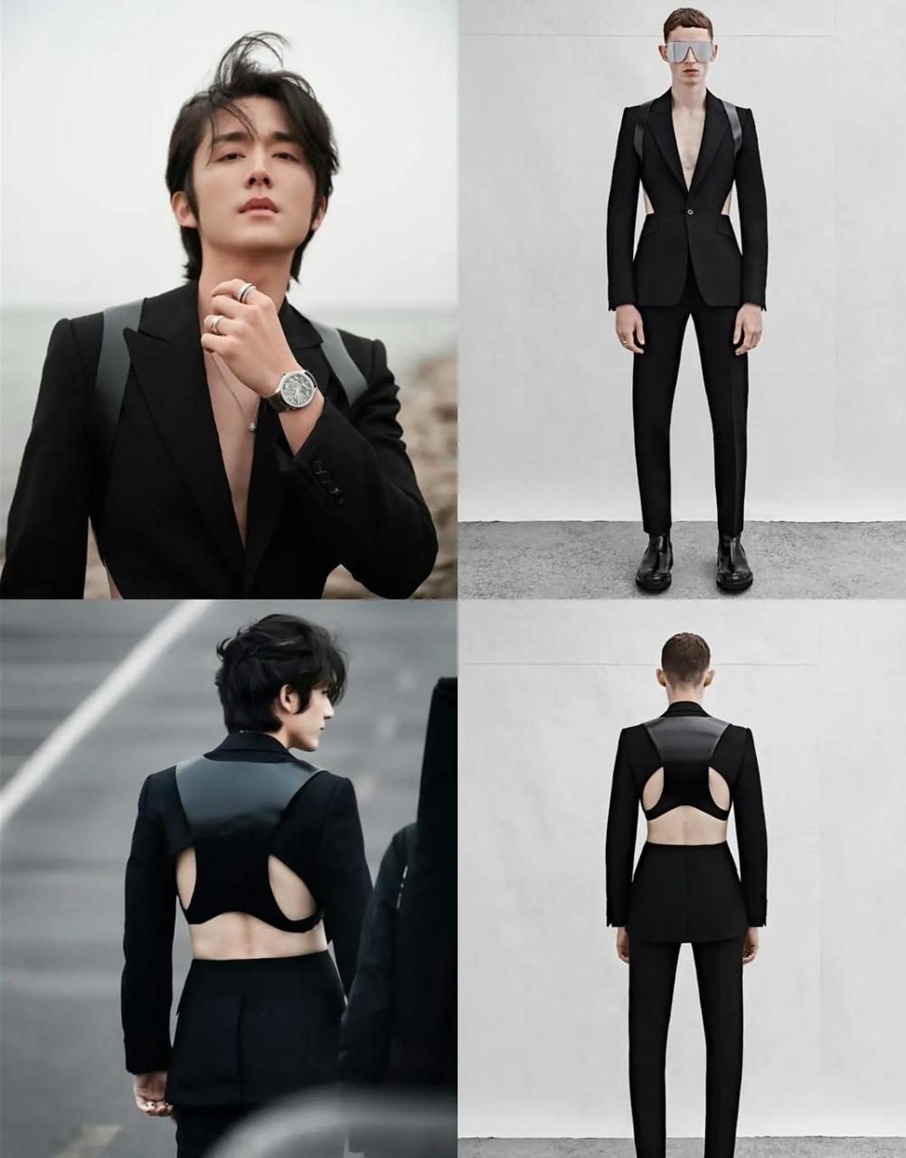 粉丝都在夸张新成身材太好,还建议内娱男明星都按照张新成这个身材卷