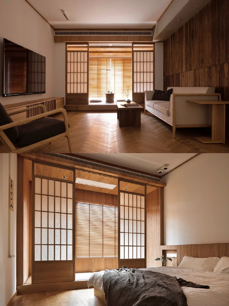 兔年装修案例分享:日式风格设计,柔和温馨的舒适感