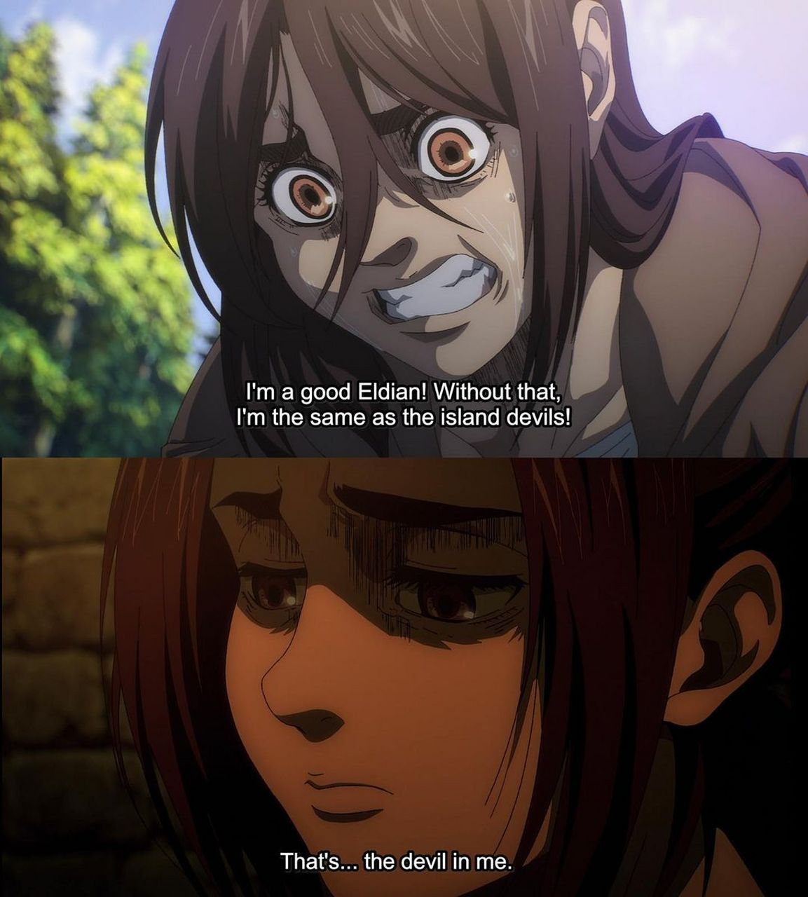 贾碧前后对比 #进击的巨人