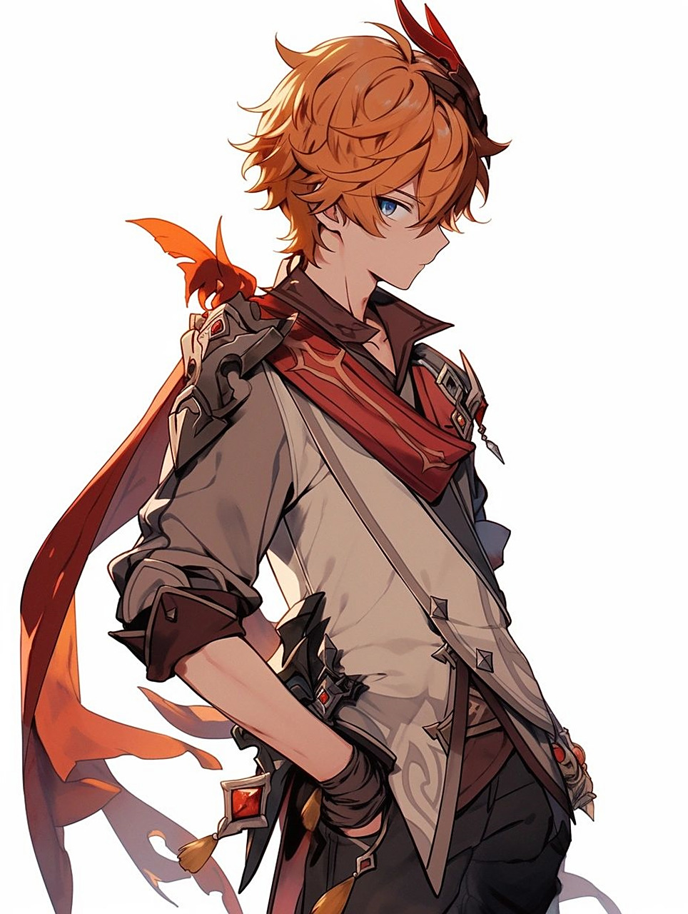 原神|达达利亚61公子  今天意外出的一些公子图,难道都做过执行官