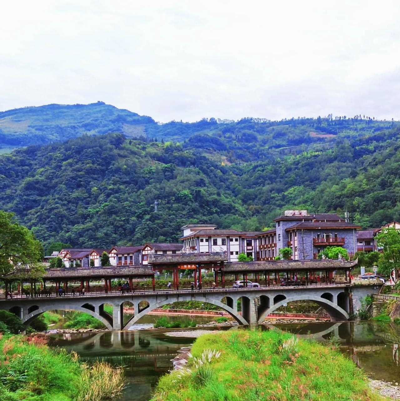 大邑县斜源镇风景图片