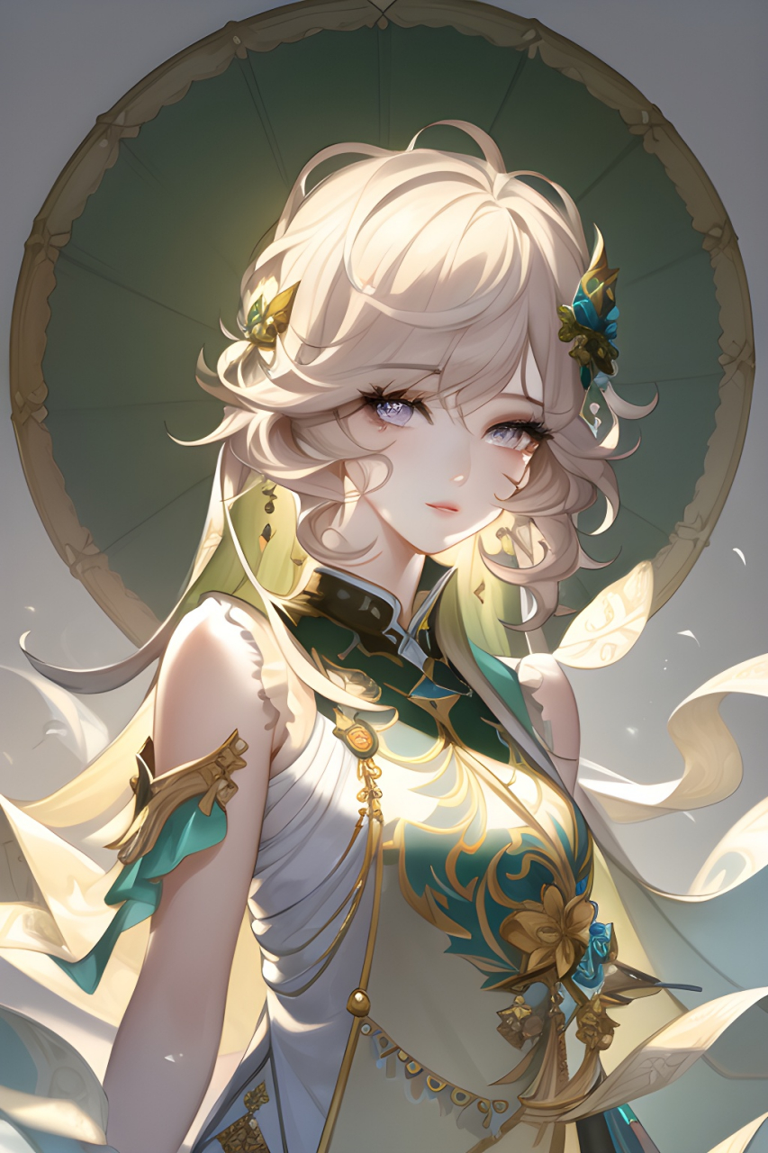 ai绘画,精灵族女精灵动漫图片分享,符合你心中的精灵嘛.