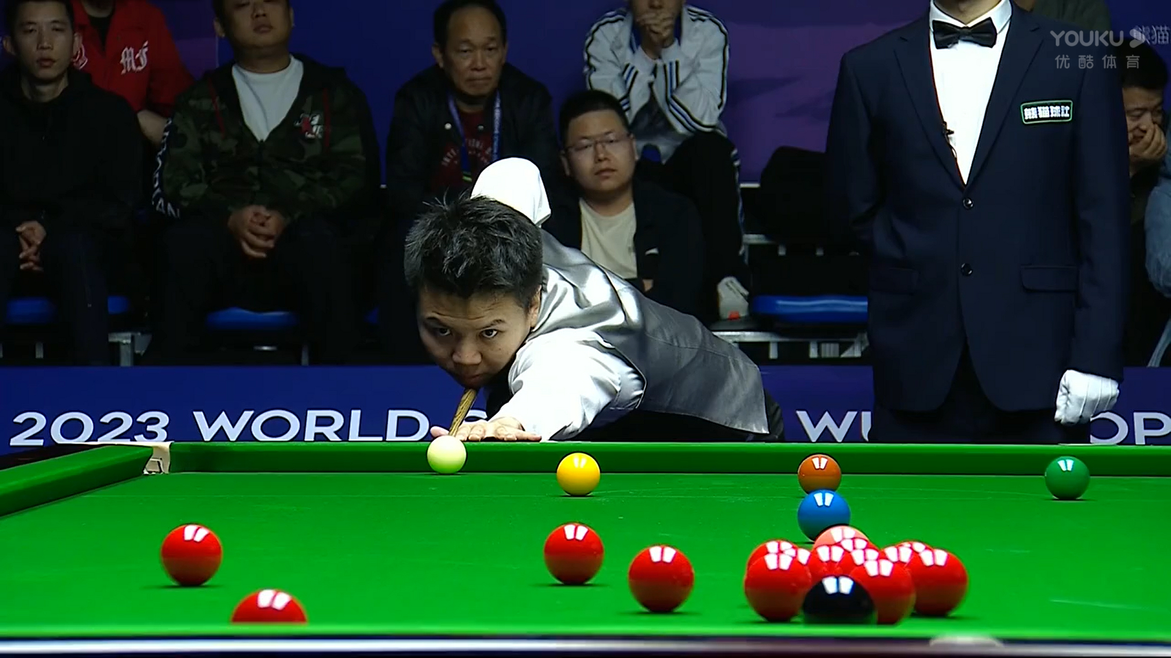 2023斯诺克武汉公开赛第2轮:周跃龙vs利亚姆61海菲尔德
